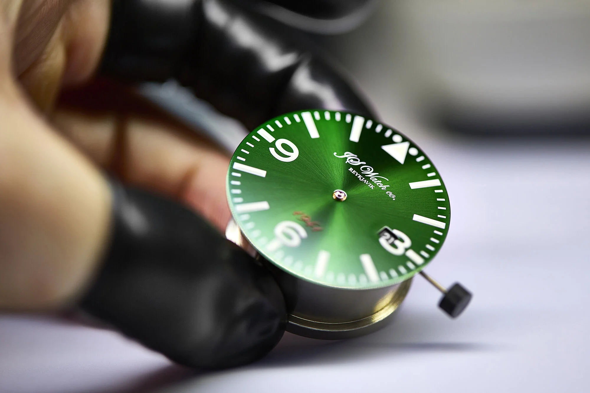 JS Watch Company Reykjavik — Emerald Green dial